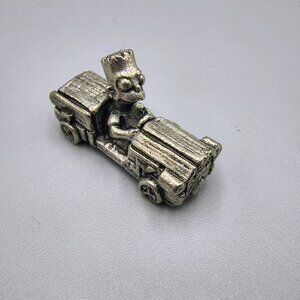 Bart Simpson Miniature Monopoly Pewter Token Mini Fig Soapbox Derby
